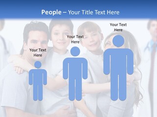 Kid Health Stethoscope PowerPoint Template