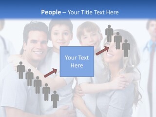 Kid Health Stethoscope PowerPoint Template