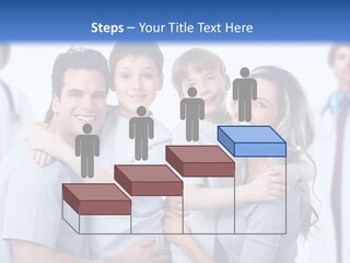 Kid Health Stethoscope PowerPoint Template