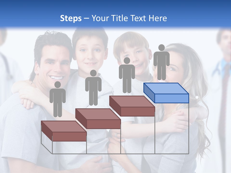 Kid Health Stethoscope PowerPoint Template
