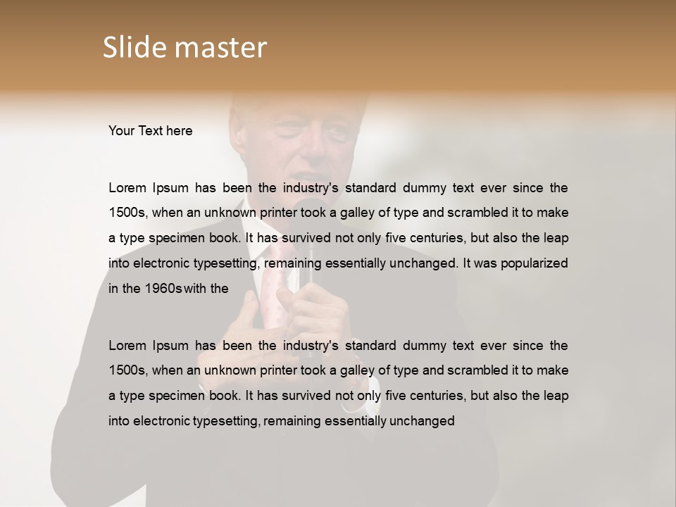 Politics Believe Politician PowerPoint Template