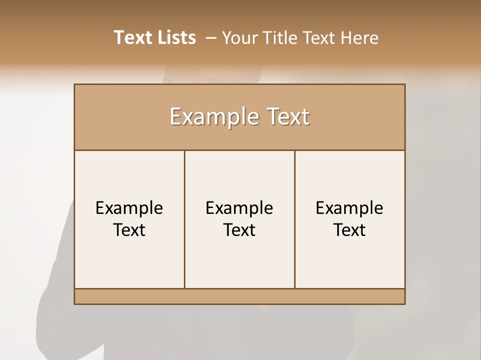 Politics Believe Politician PowerPoint Template