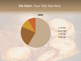 Oil Scallop Food PowerPoint Template