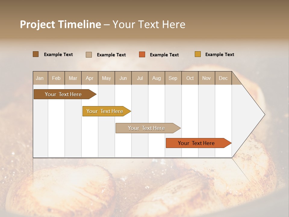 Oil Scallop Food PowerPoint Template