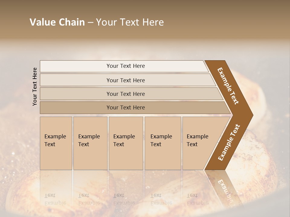 Oil Scallop Food PowerPoint Template