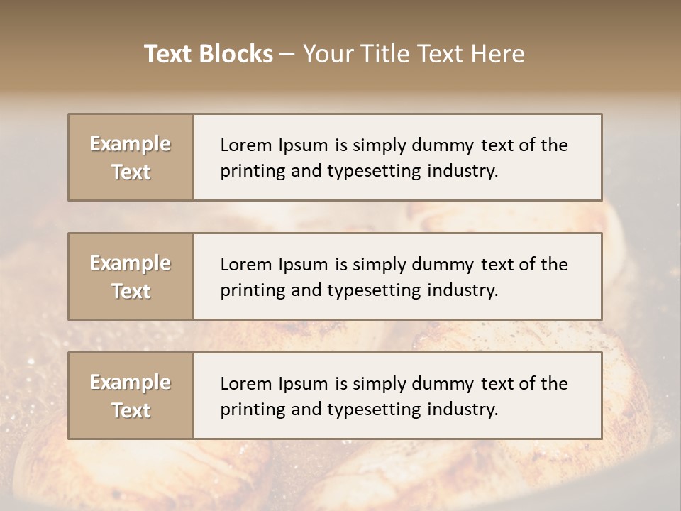 Oil Scallop Food PowerPoint Template