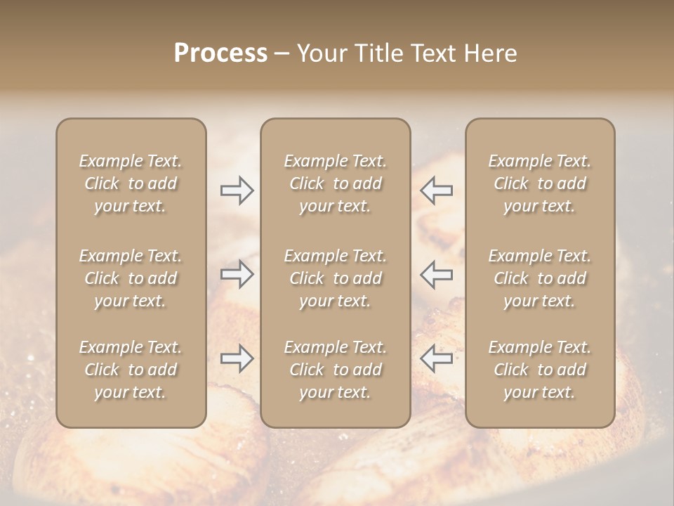Oil Scallop Food PowerPoint Template