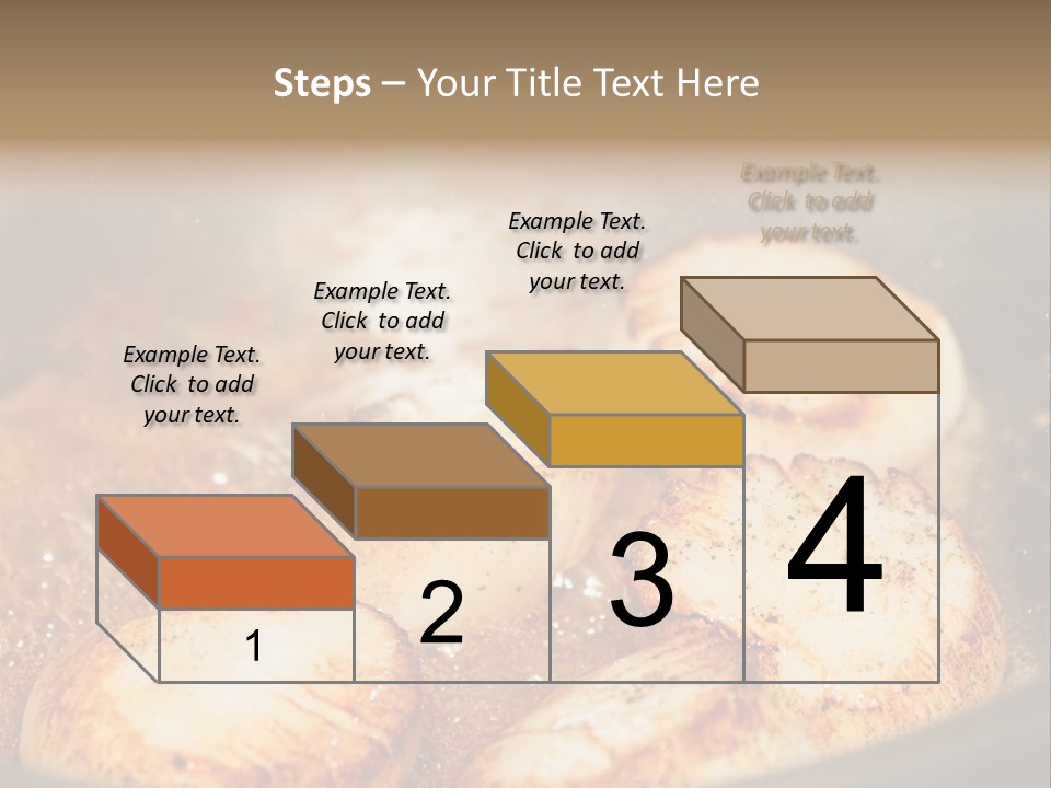 Oil Scallop Food PowerPoint Template