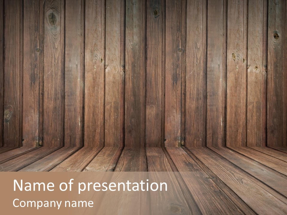 Natural Room Light PowerPoint Template