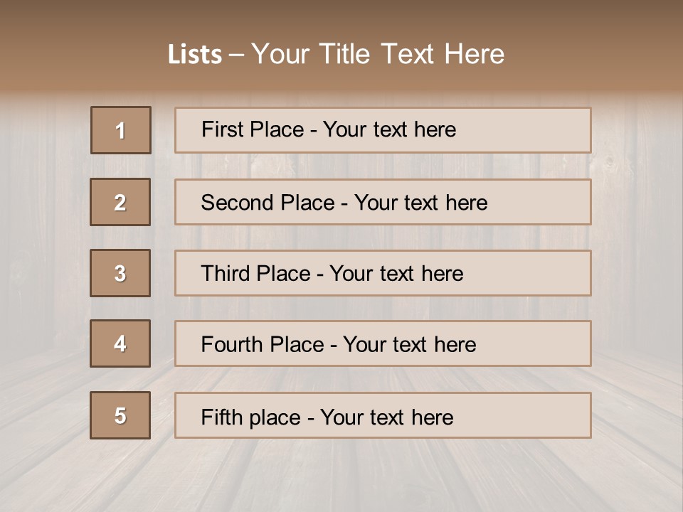 Natural Room Light PowerPoint Template