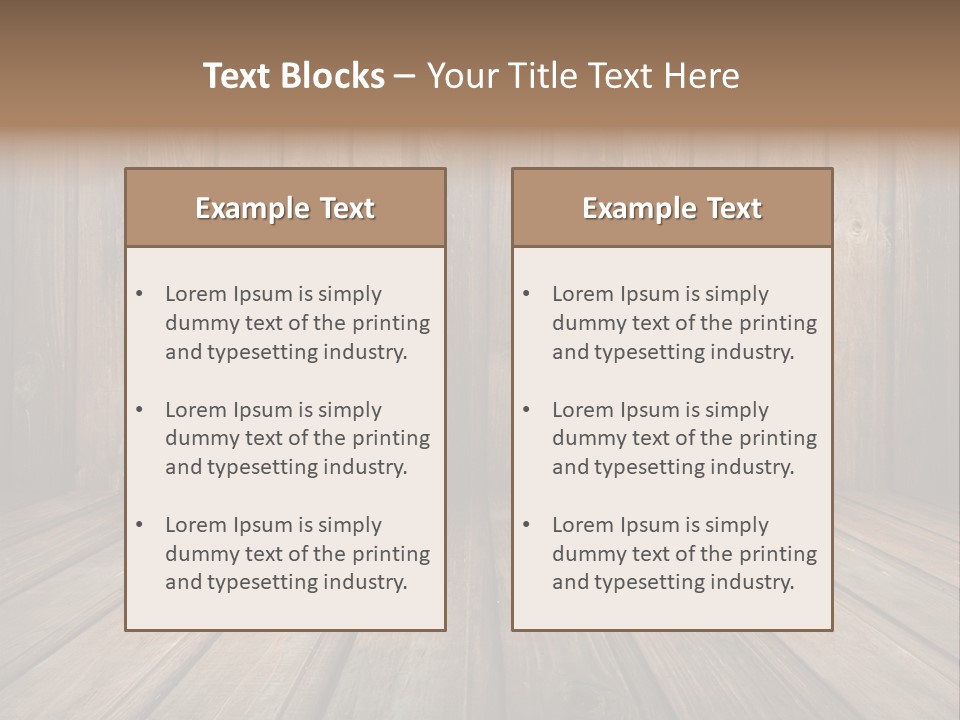 Natural Room Light PowerPoint Template