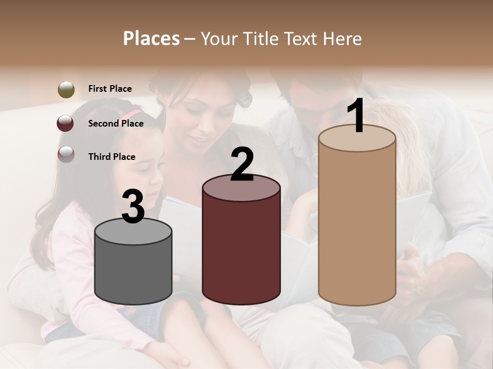 Smile Read Daughter PowerPoint Template