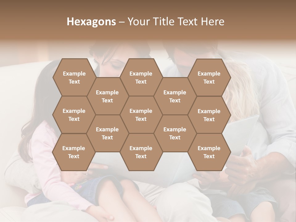 Smile Read Daughter PowerPoint Template