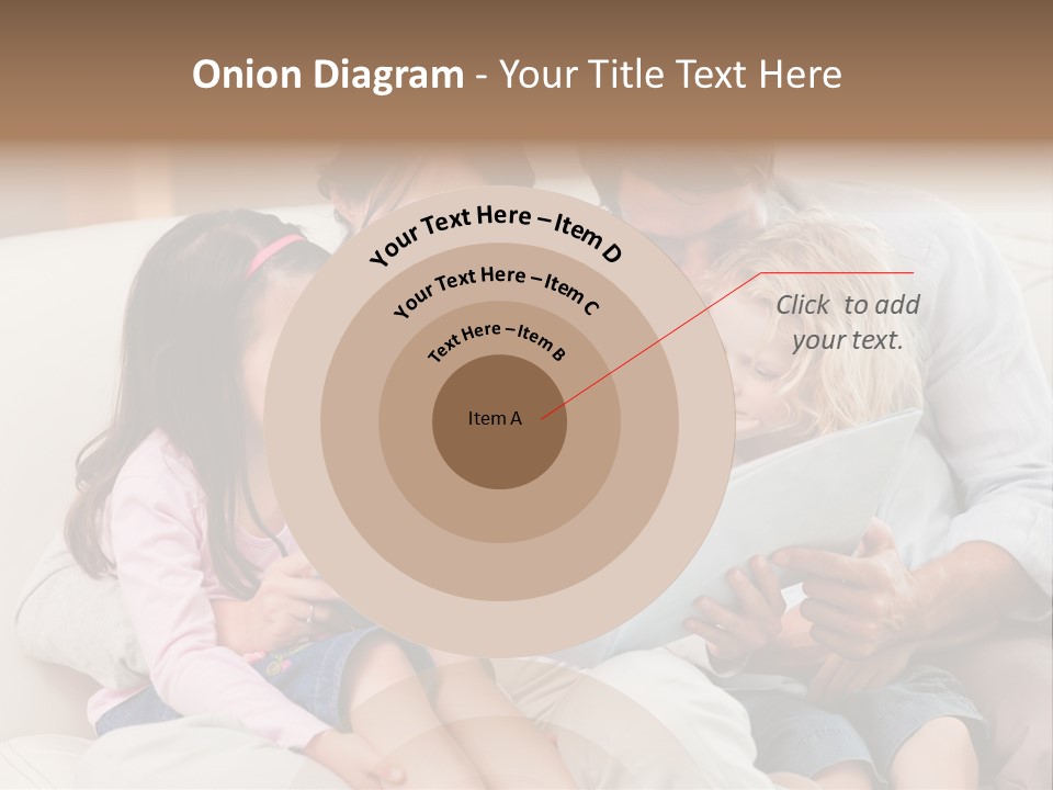 Smile Read Daughter PowerPoint Template