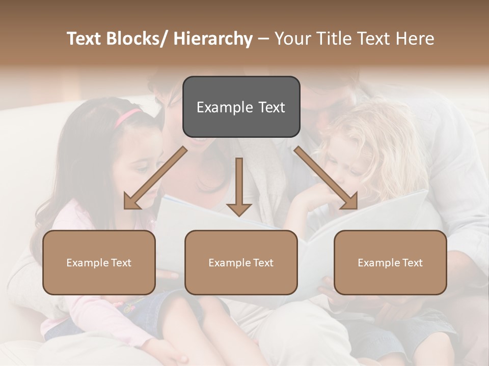 Smile Read Daughter PowerPoint Template