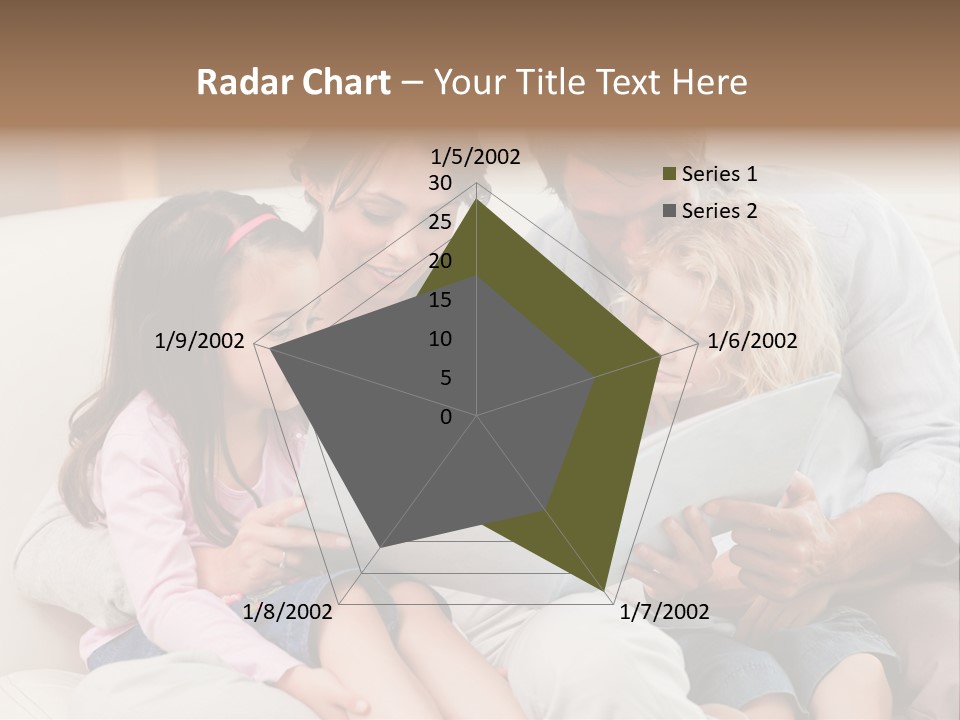 Smile Read Daughter PowerPoint Template