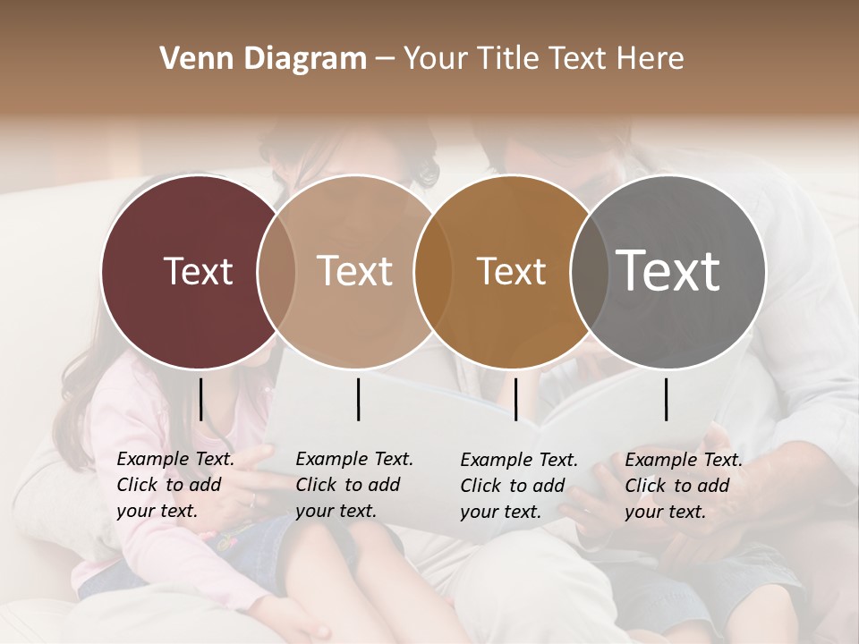 Smile Read Daughter PowerPoint Template