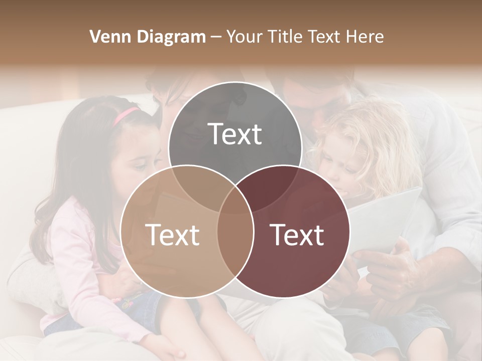 Smile Read Daughter PowerPoint Template