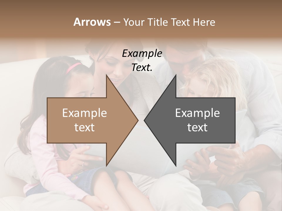 Smile Read Daughter PowerPoint Template