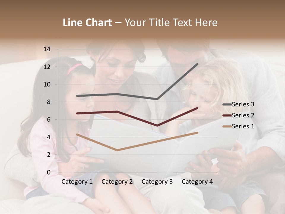 Smile Read Daughter PowerPoint Template