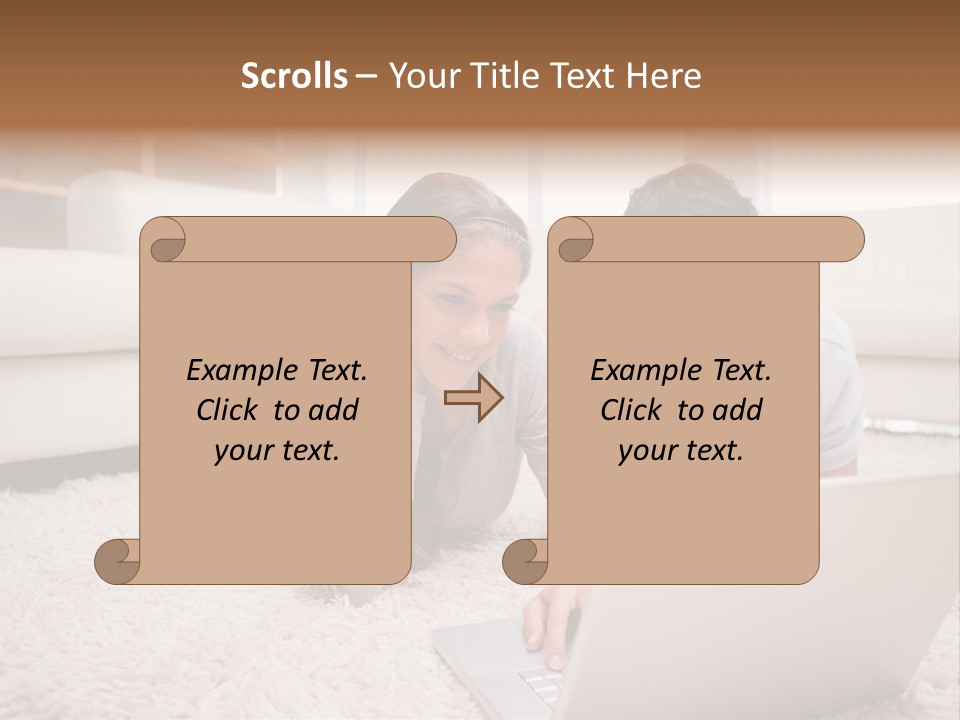 Inside Happy Notebook PowerPoint Template