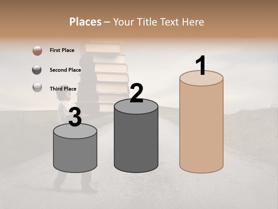 Way Countryside Wight PowerPoint Template