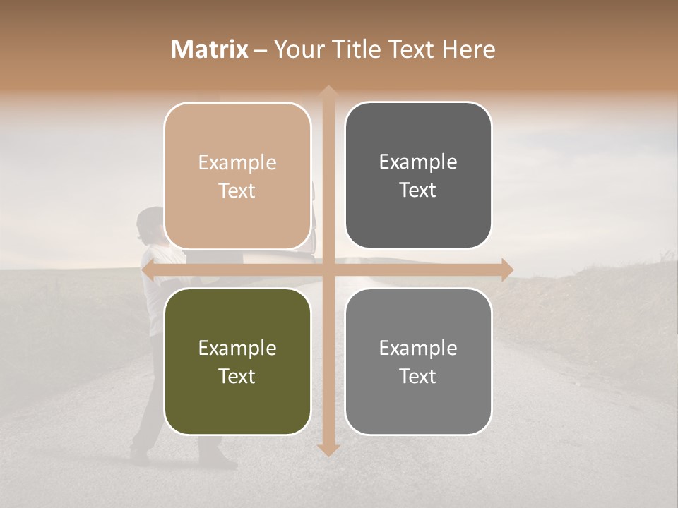 Way Countryside Wight PowerPoint Template