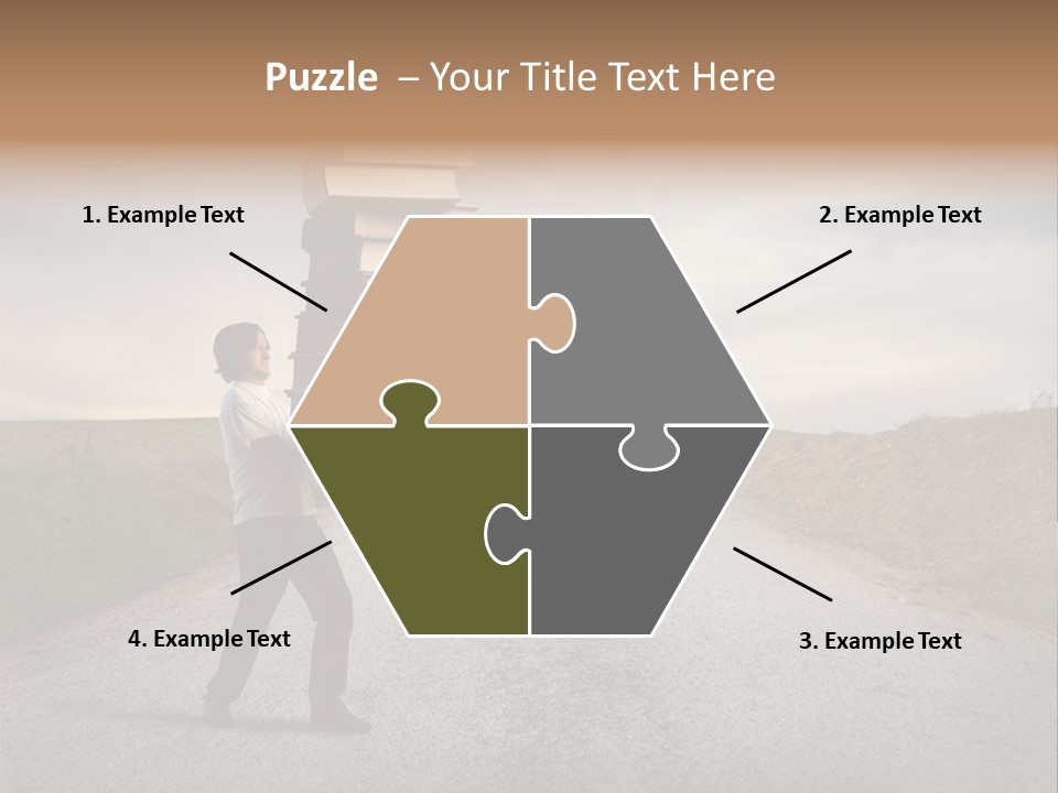 Way Countryside Wight PowerPoint Template