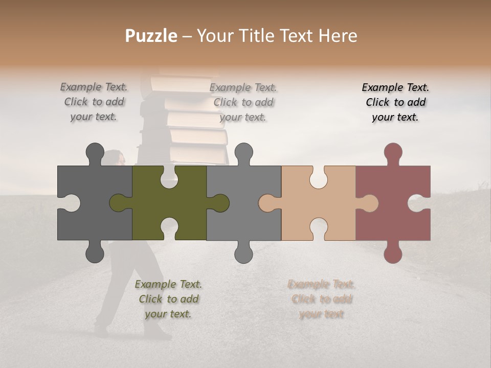 Way Countryside Wight PowerPoint Template