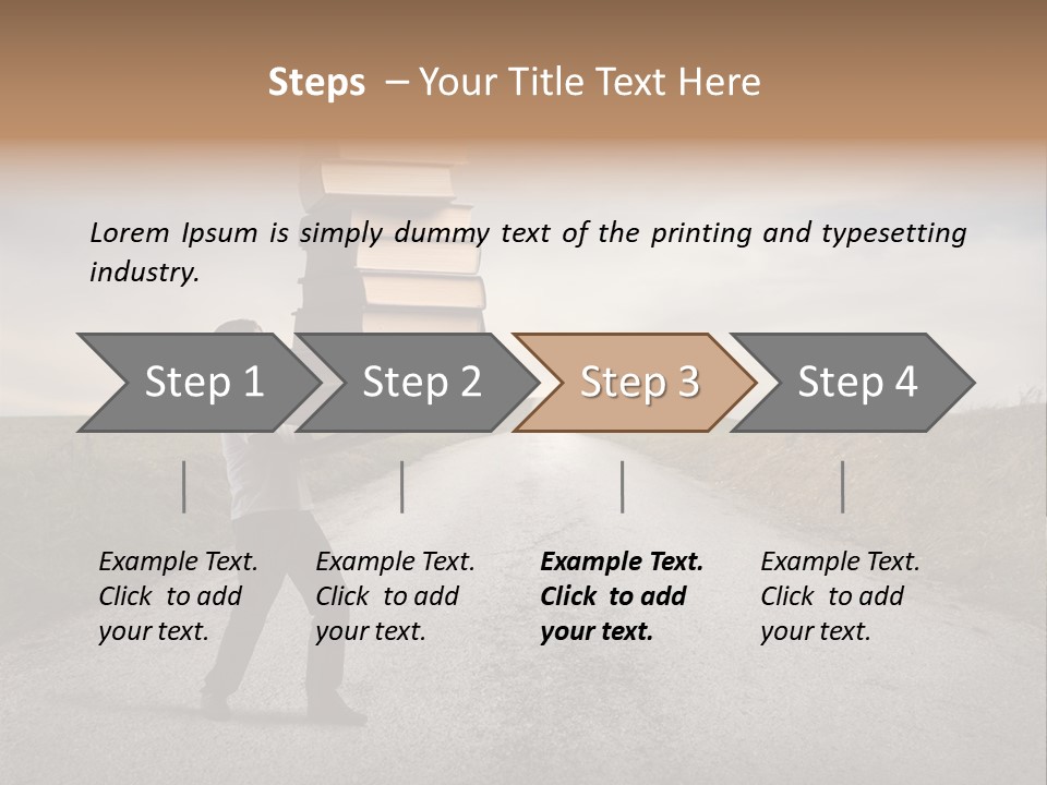 Way Countryside Wight PowerPoint Template