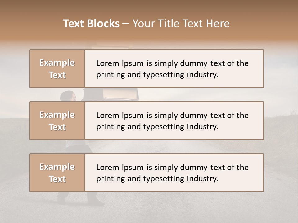 Way Countryside Wight PowerPoint Template