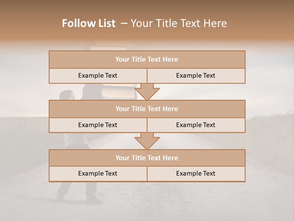 Way Countryside Wight PowerPoint Template