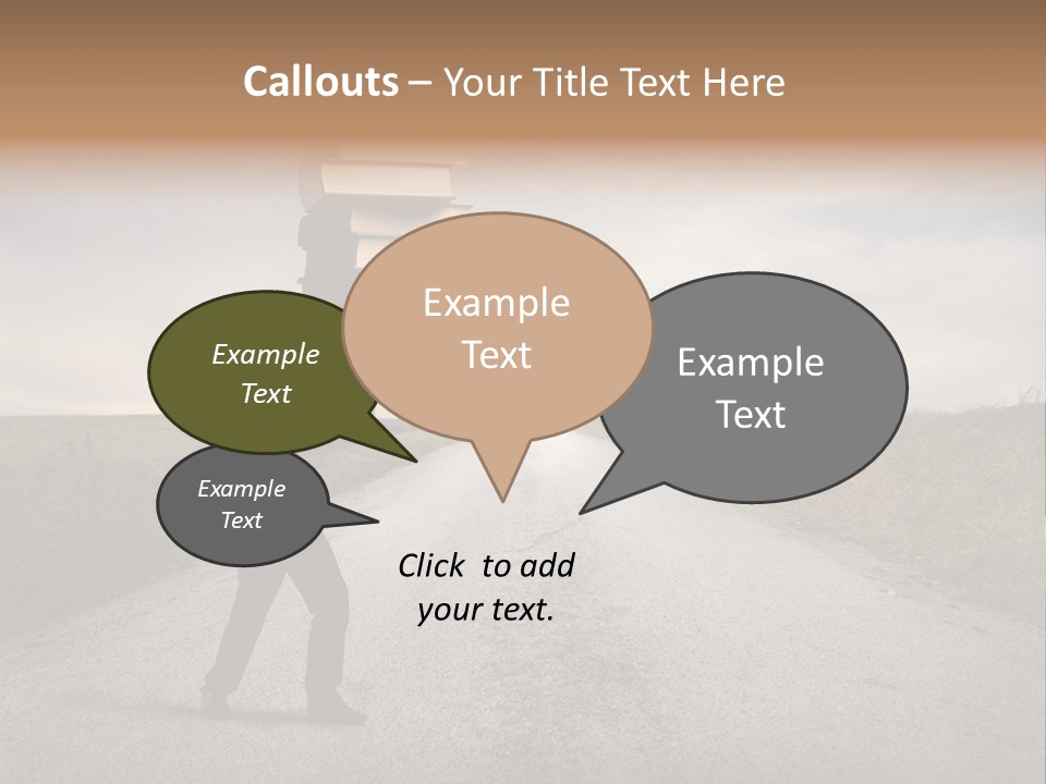 Way Countryside Wight PowerPoint Template
