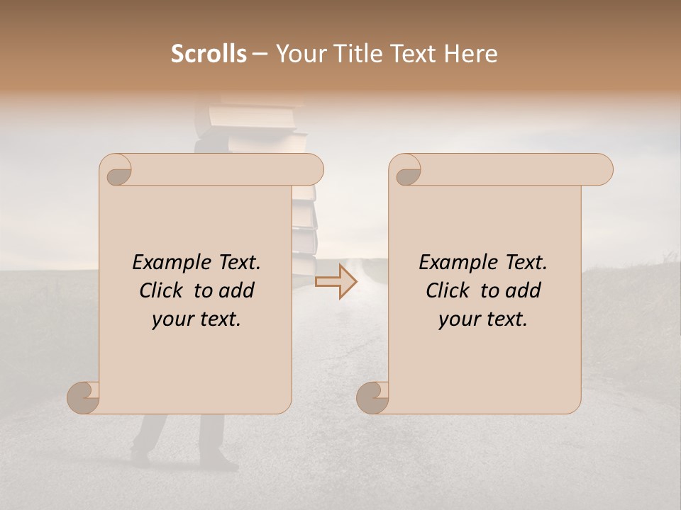 Way Countryside Wight PowerPoint Template