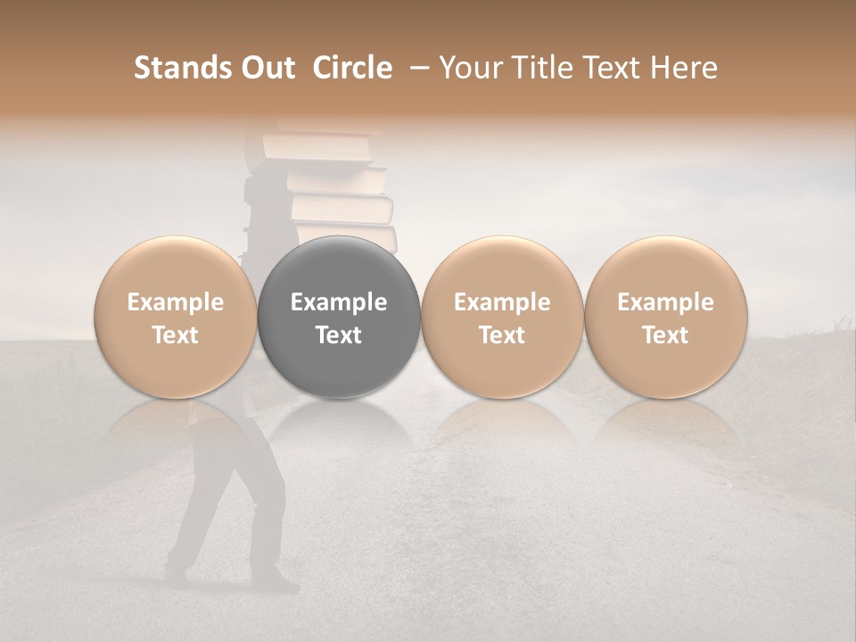 Way Countryside Wight PowerPoint Template