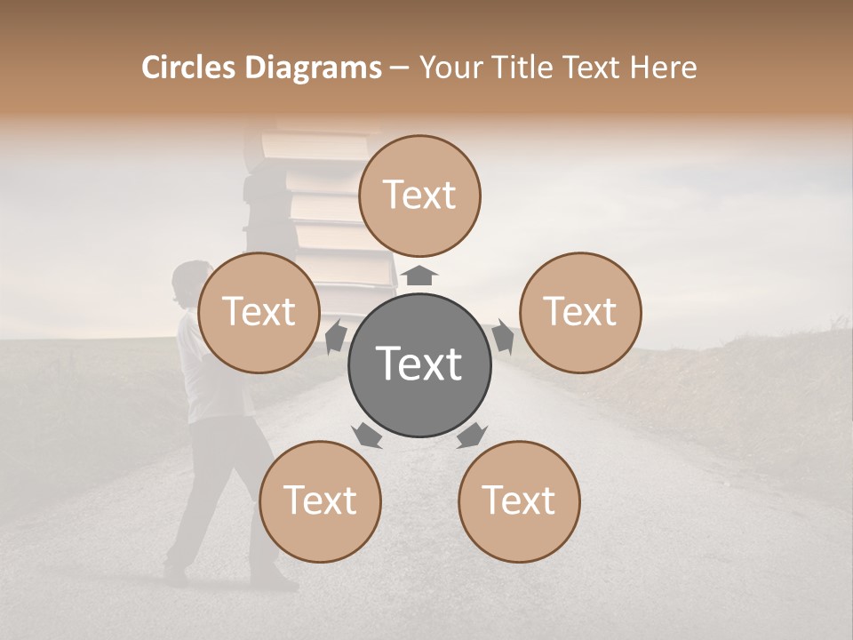 Way Countryside Wight PowerPoint Template