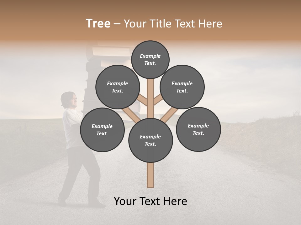 Way Countryside Wight PowerPoint Template