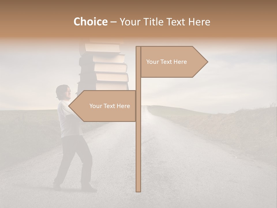 Way Countryside Wight PowerPoint Template