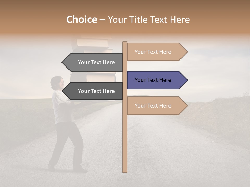 Way Countryside Wight PowerPoint Template