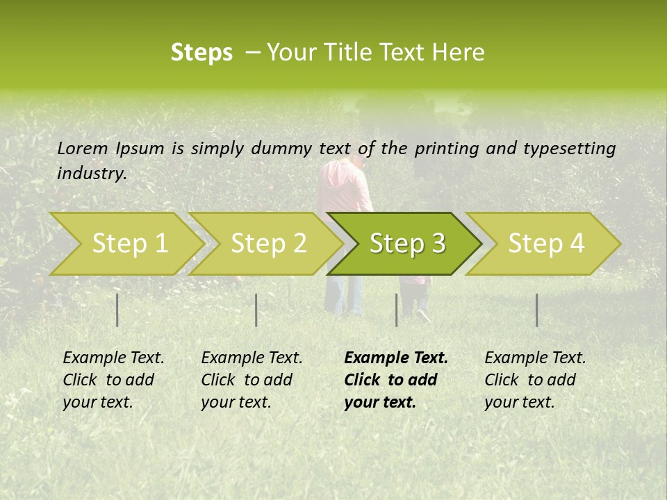 Nature People Beauty PowerPoint Template