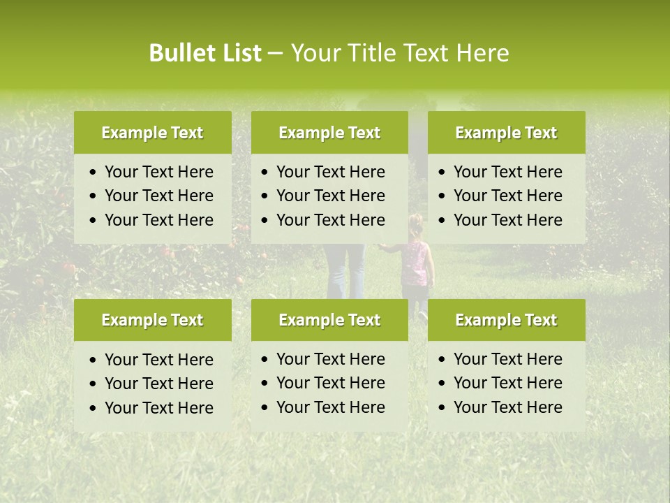 Nature People Beauty PowerPoint Template