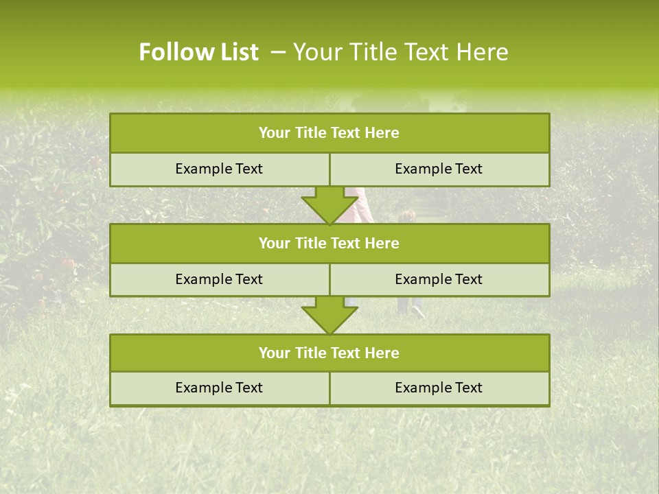 Nature People Beauty PowerPoint Template