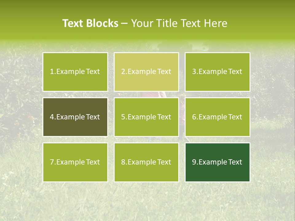 Nature People Beauty PowerPoint Template