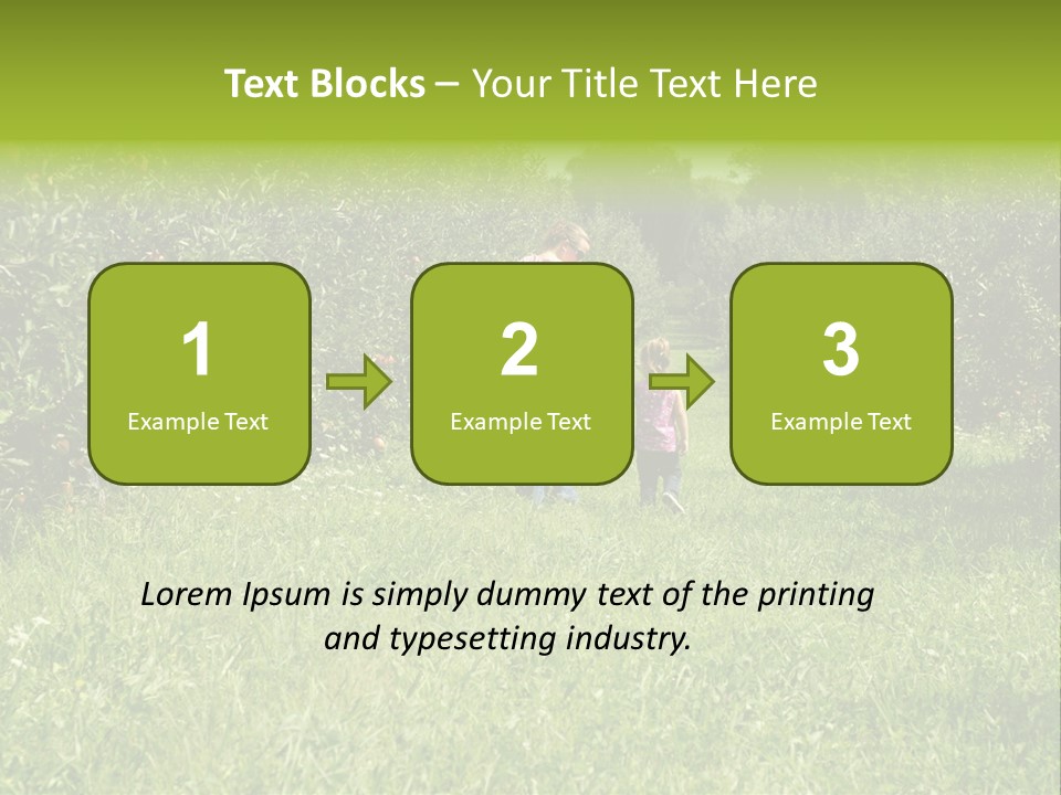 Nature People Beauty PowerPoint Template