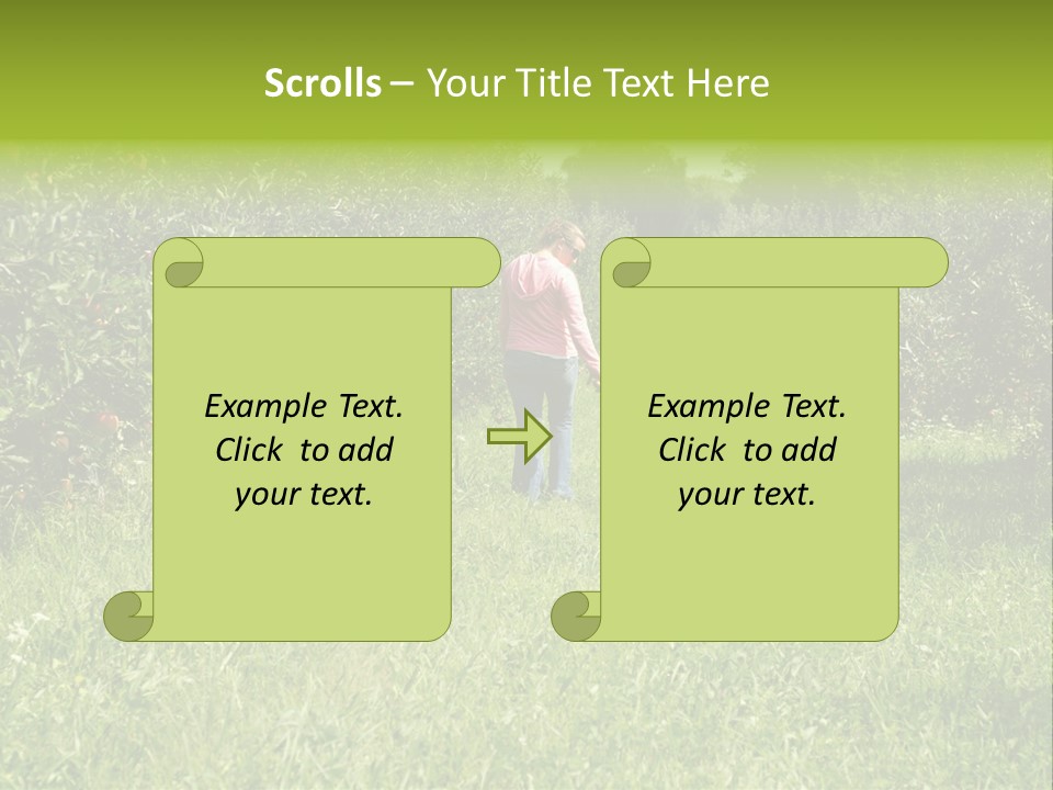 Nature People Beauty PowerPoint Template