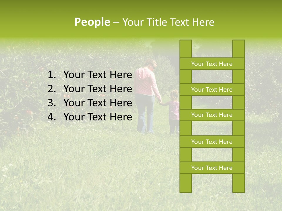 Nature People Beauty PowerPoint Template