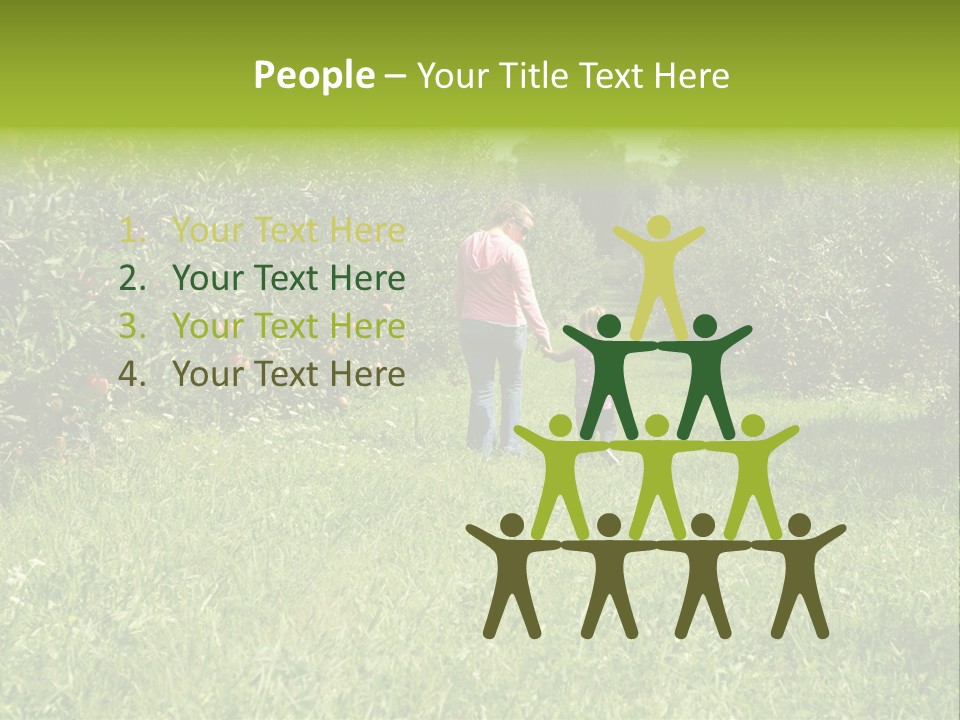 Nature People Beauty PowerPoint Template