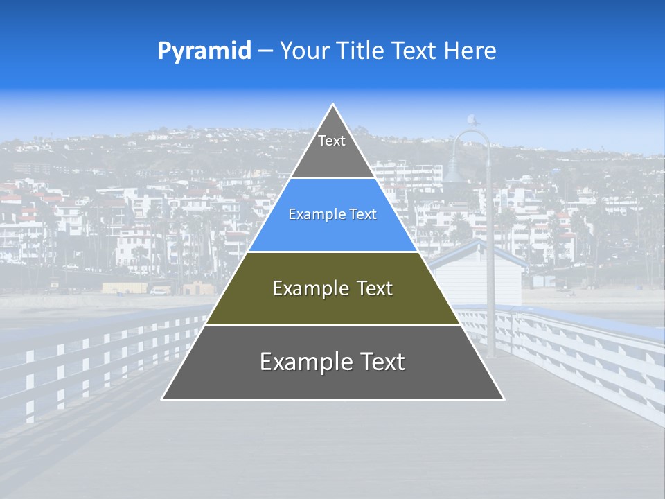 Path Green White PowerPoint Template
