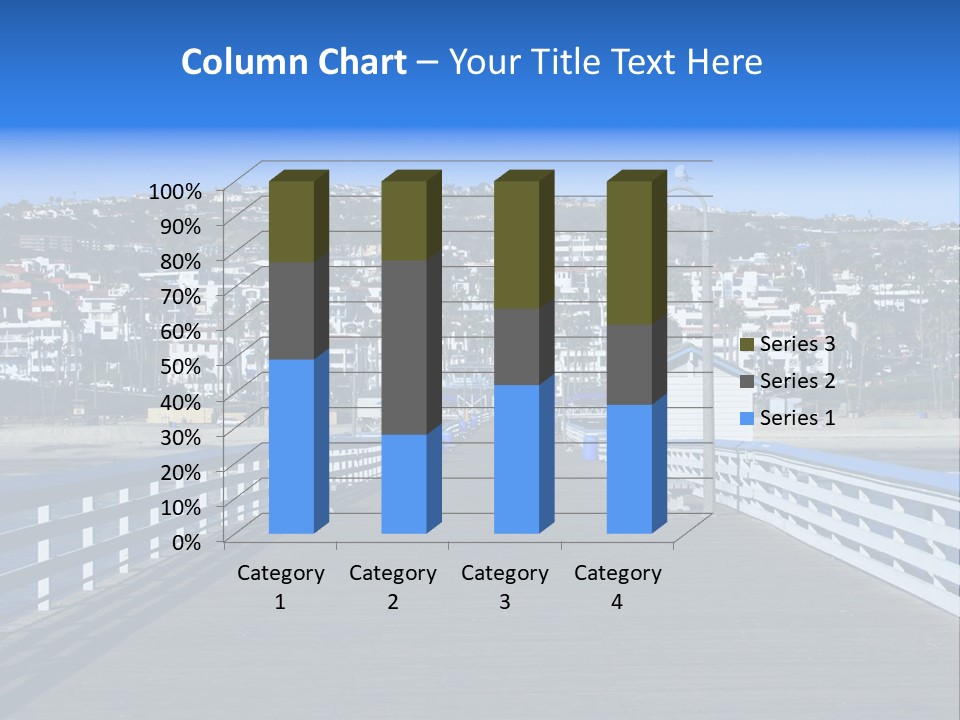Path Green White PowerPoint Template