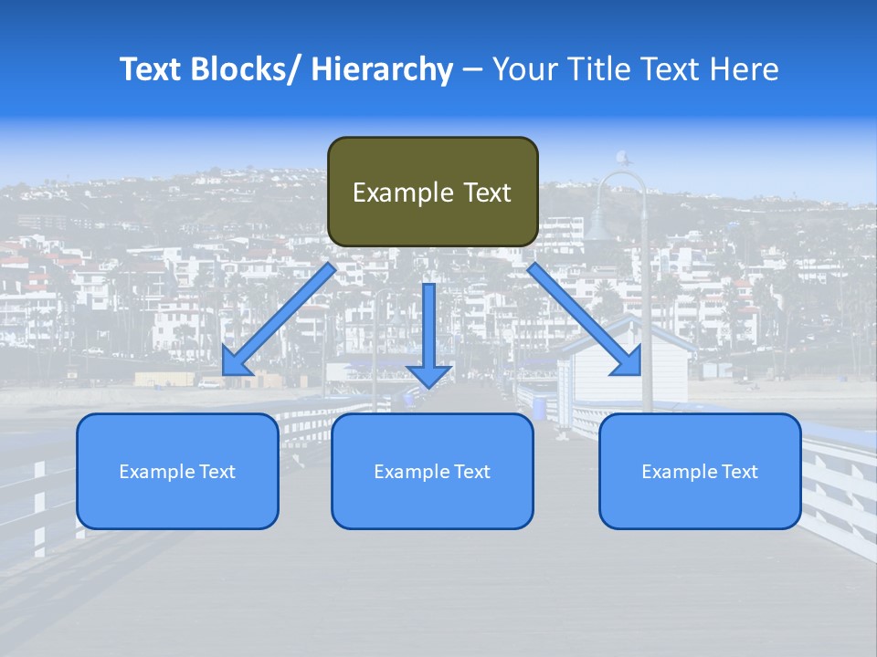 Path Green White PowerPoint Template